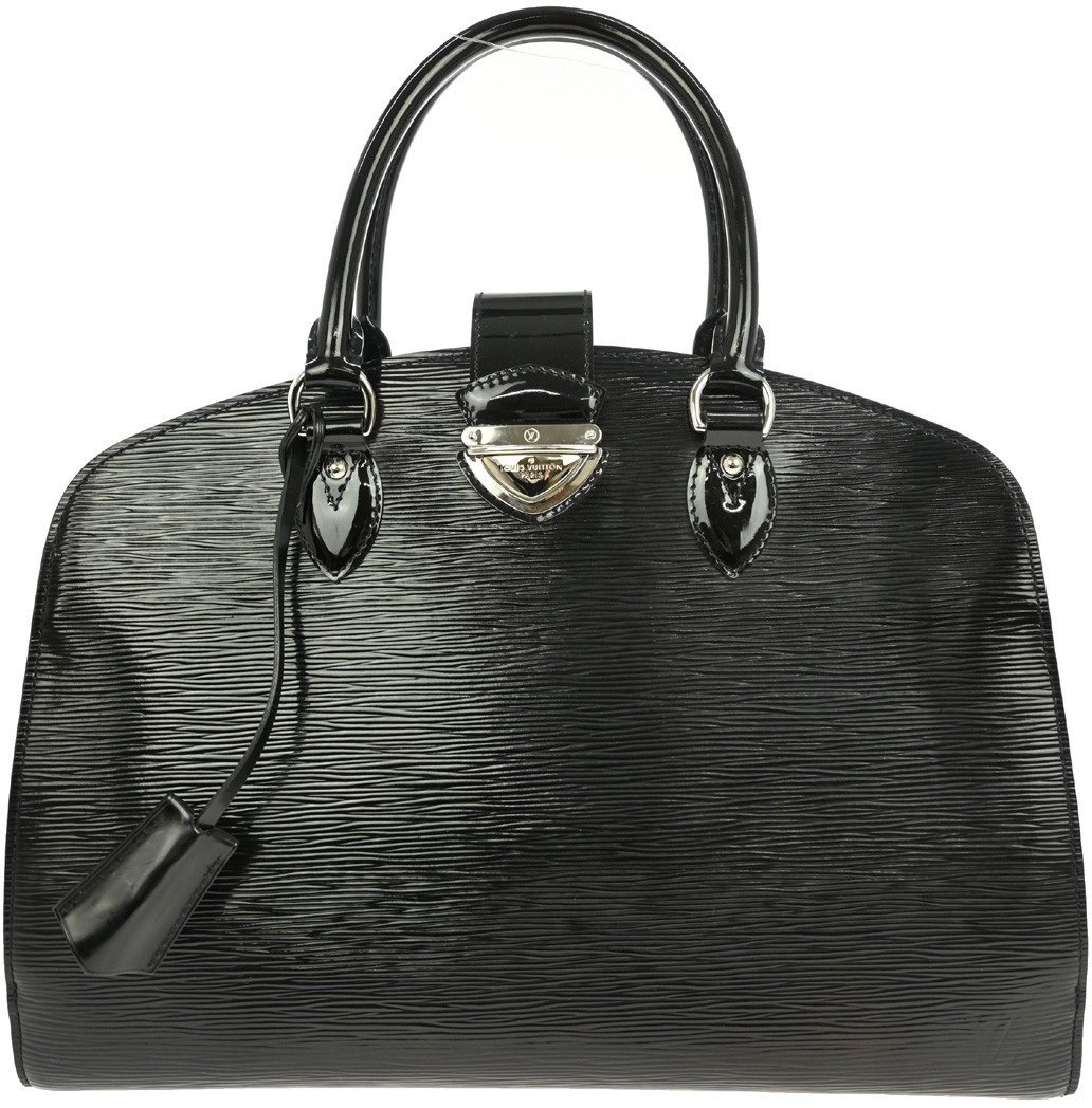 Louis Vuitton Louis Vuitton Pont Neuf Handbag Electric Epi Leather GM Zwart