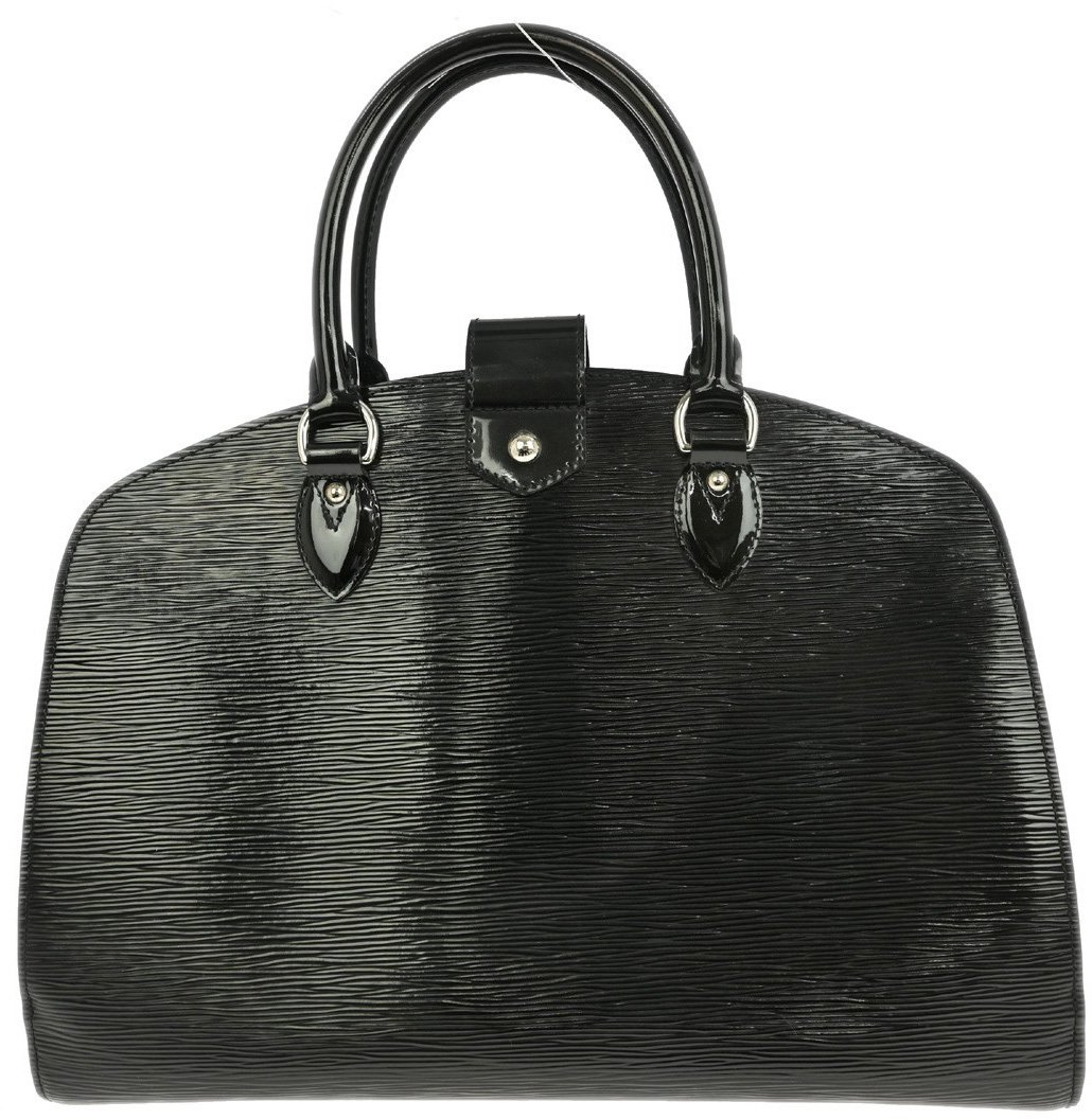 Louis Vuitton Louis Vuitton Pont Neuf Handbag Electric Epi Leather GM Zwart