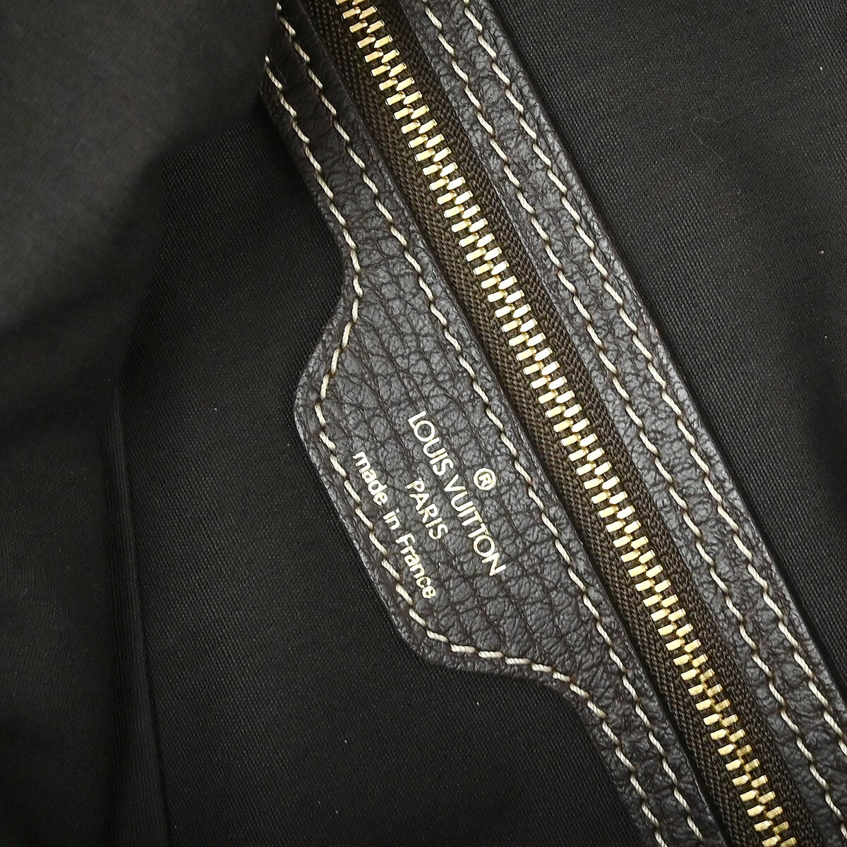 Louis Vuitton Louis Vuitton Boulogne Handbag Mini Lin Bruin