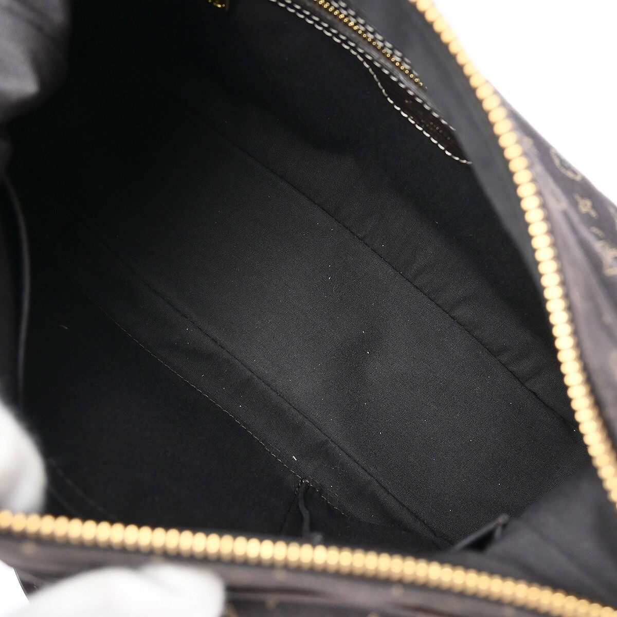 Louis Vuitton Louis Vuitton Boulogne Handbag Mini Lin Bruin