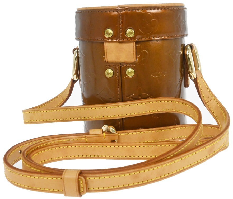 Louis Vuitton Louis Vuitton Astor Place Shoulder Bag Monogram Vernis Metallic