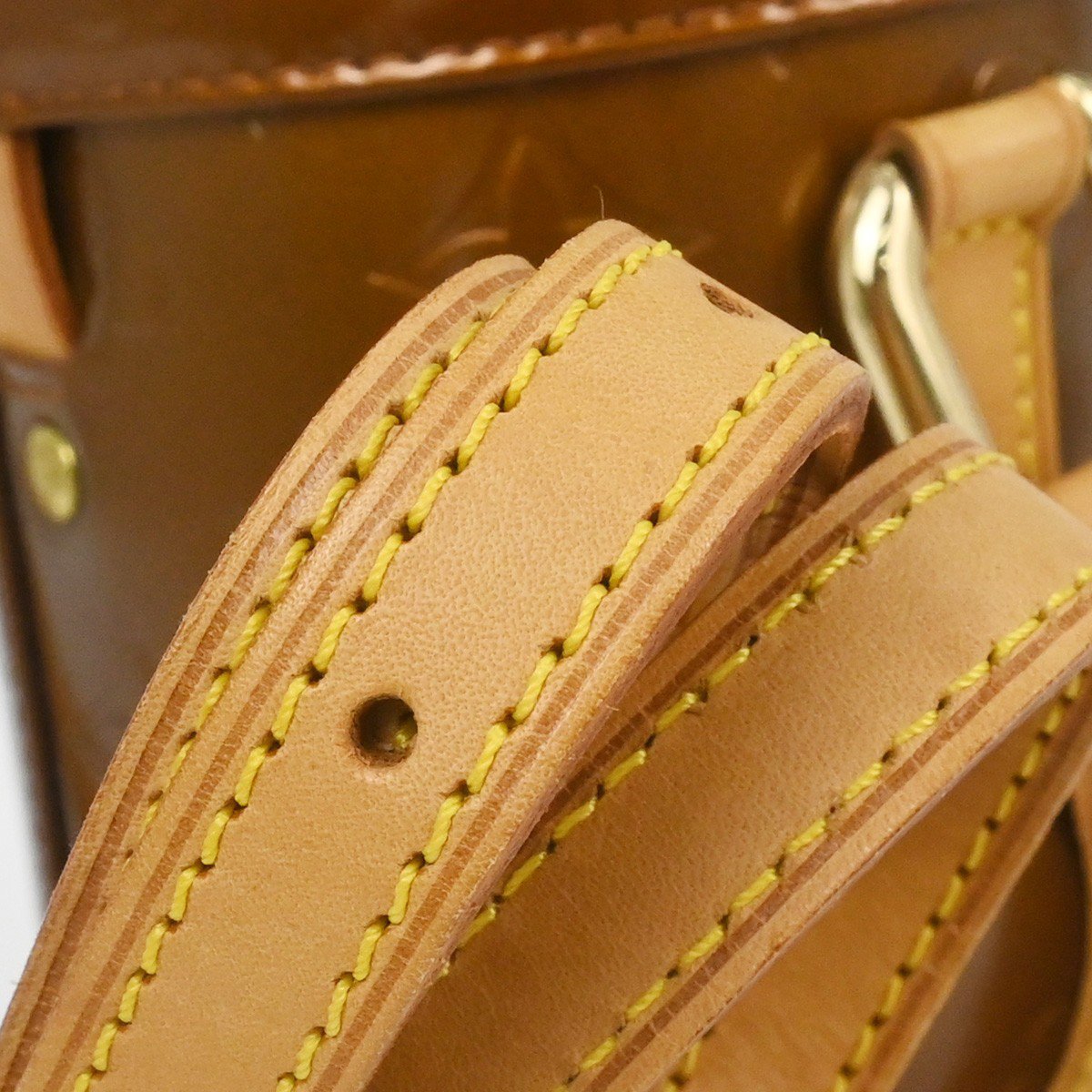 Louis Vuitton Louis Vuitton Astor Place Shoulder Bag Monogram Vernis Metallic