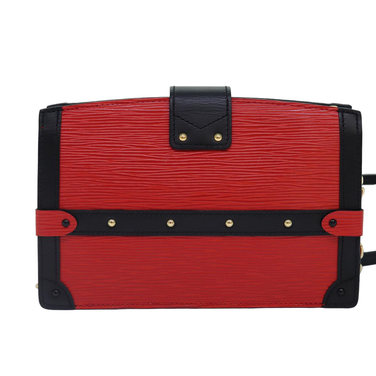 Louis Vuitton Louis Vuitton Trunk Clutch Epi Leather Rood