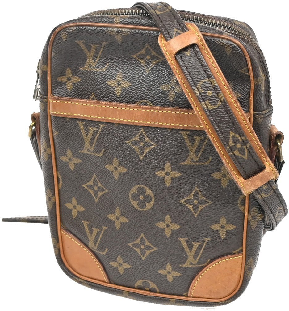 Louis Vuitton Louis Vuitton Danube Handbag Monogram Canvas MM Bruin