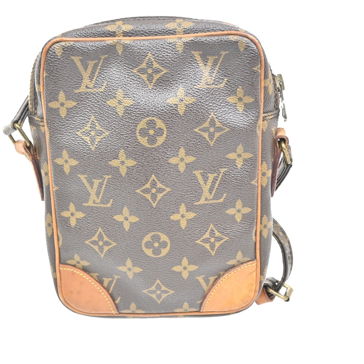 Louis Vuitton Louis Vuitton Danube Handbag Monogram Canvas MM Bruin