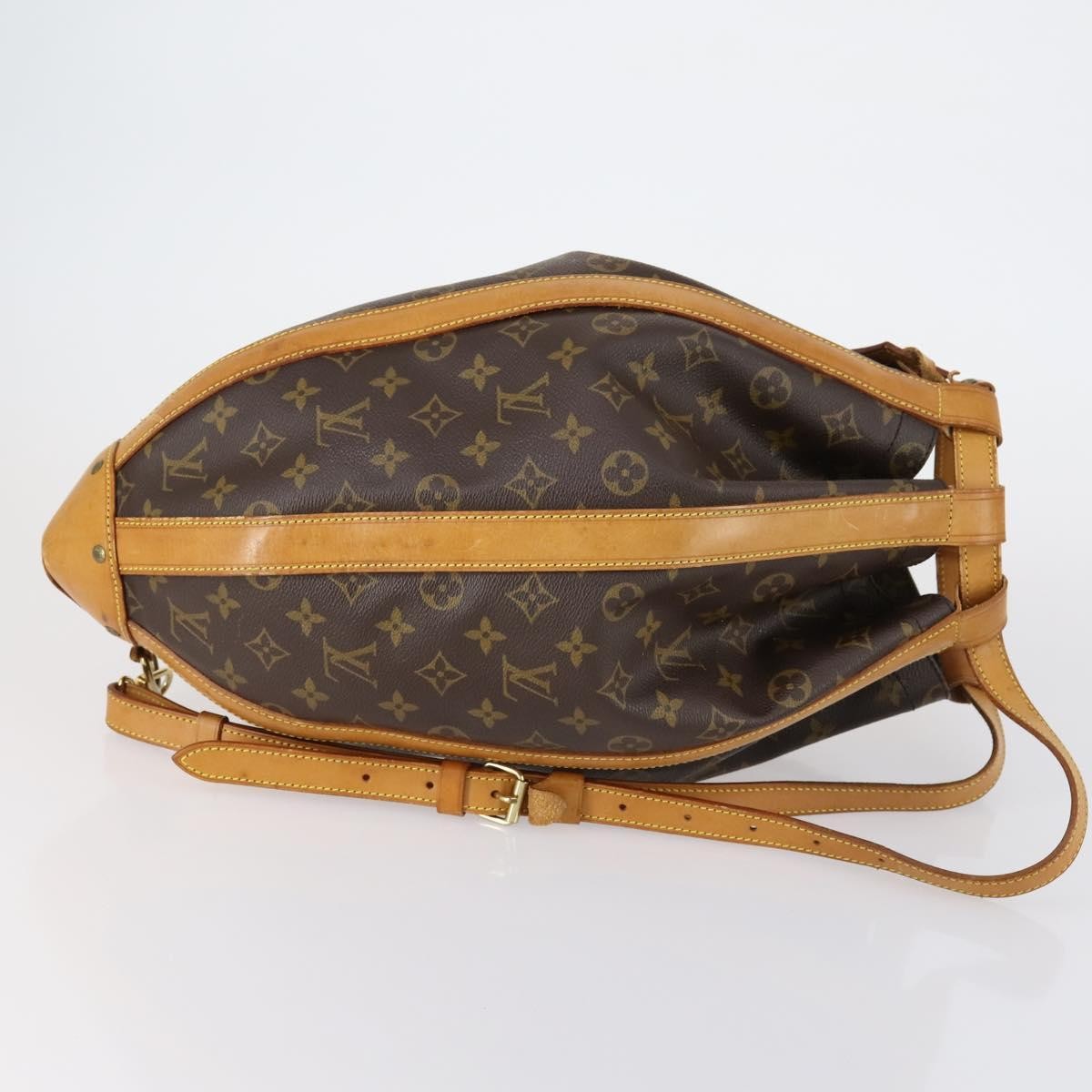 Louis Vuitton Louis Vuitton Romeo Gigli Handbag Monogram Canvas Bruin