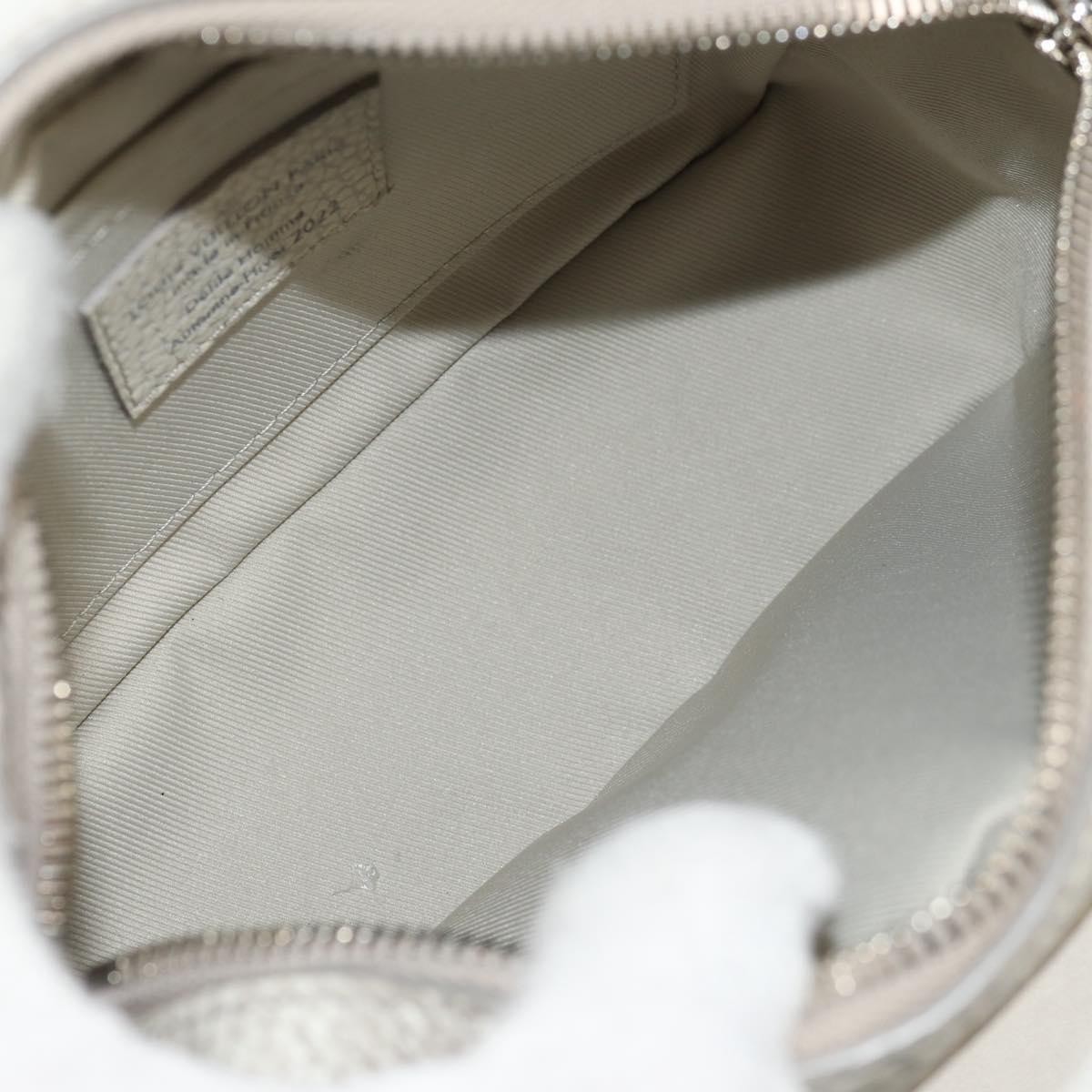 Louis Vuitton Louis Vuitton Soft Trunk Bag Monogram Taurillon Leather Mini Grijs