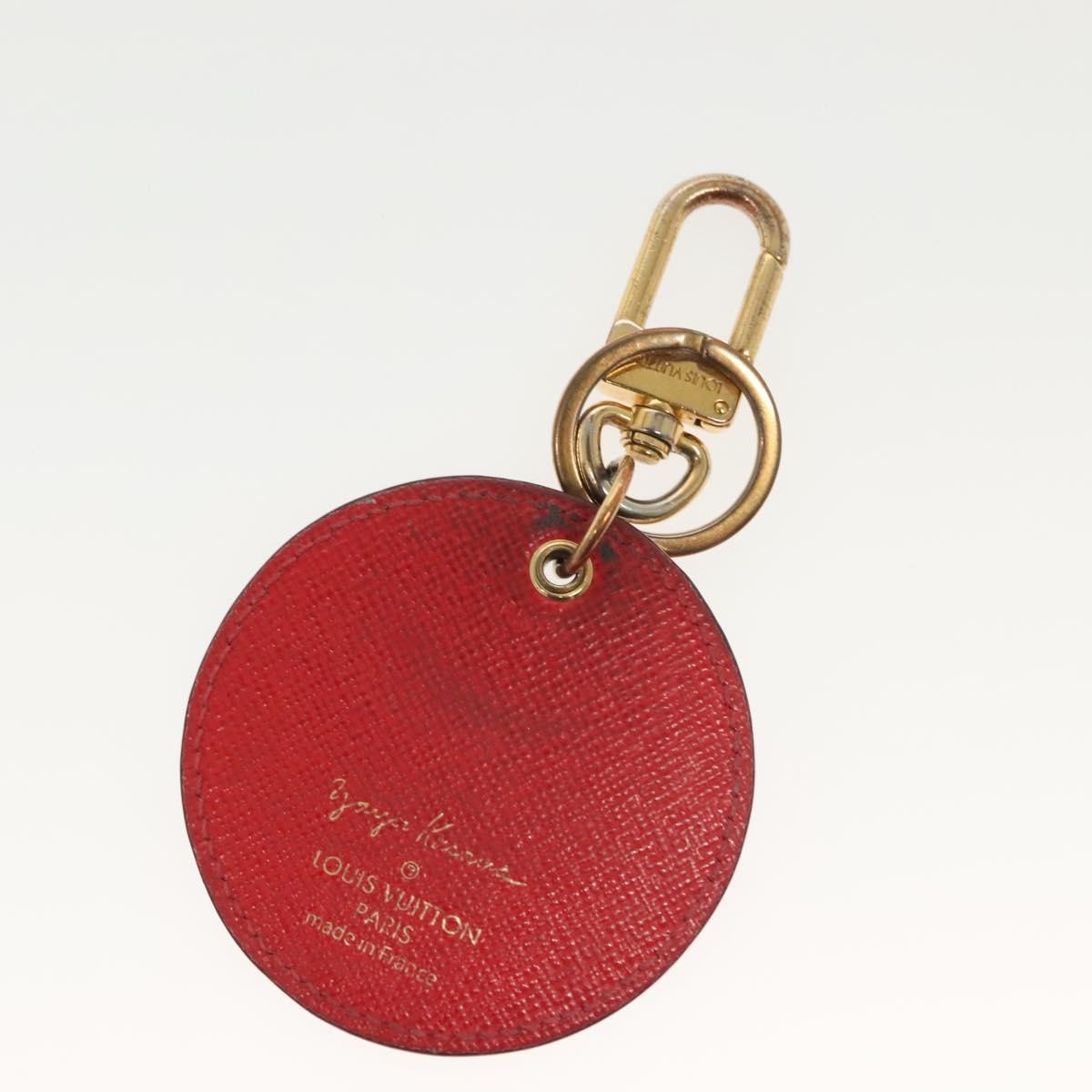 Louis Vuitton Pumpkin Bag Charm and Key Holder Yayoi Kusama Pumpkins Leather Bruin