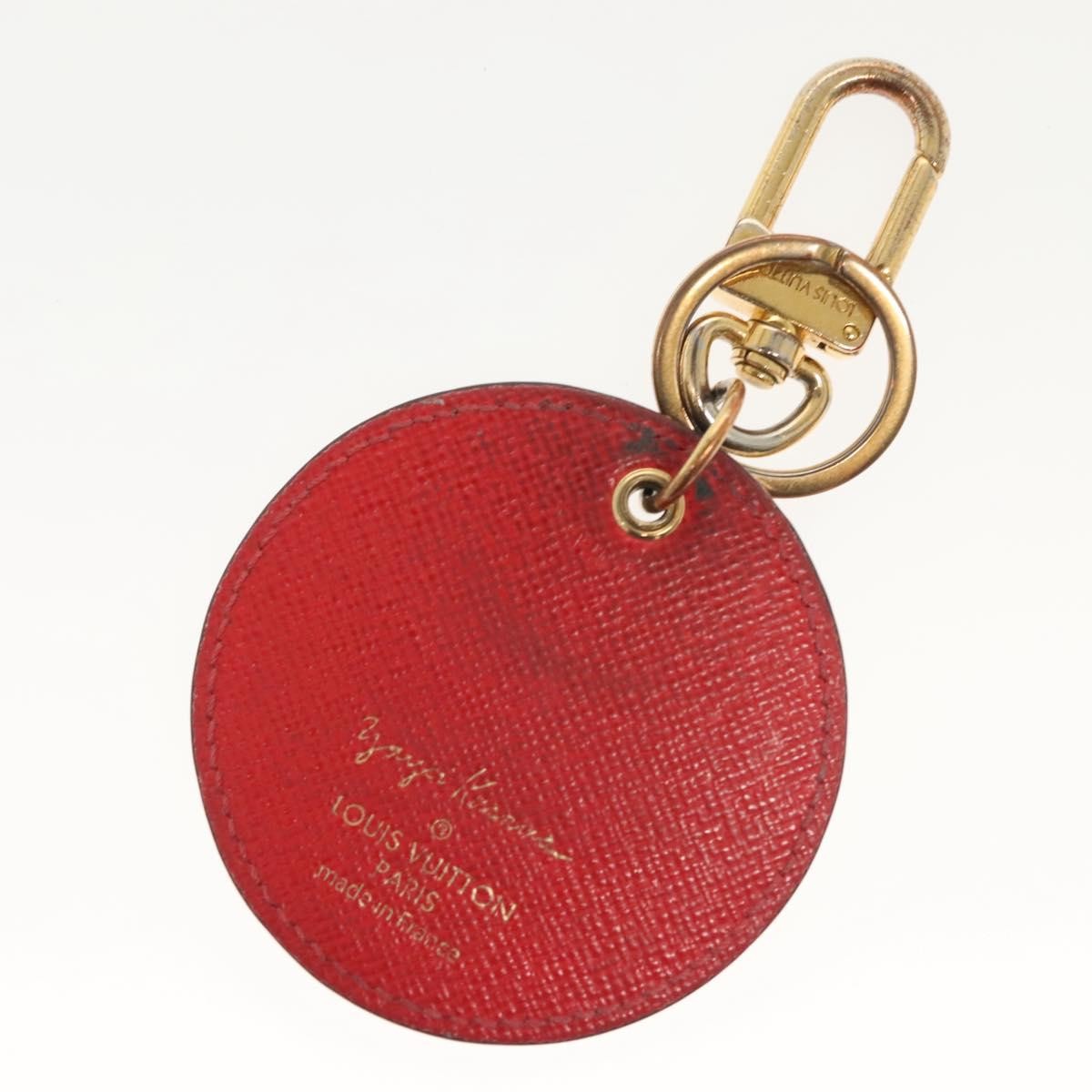 Louis Vuitton Pumpkin Bag Charm and Key Holder Yayoi Kusama Pumpkins Leather Bruin
