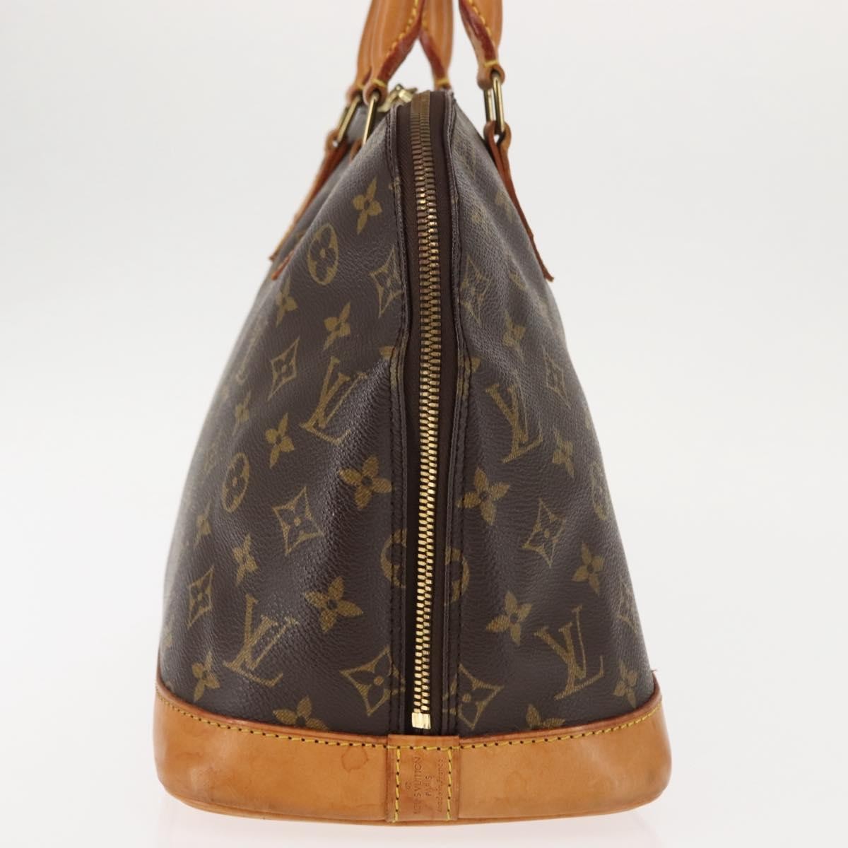 Louis Vuitton Louis Vuitton Alma Handbag Monogram Canvas MM Bruin