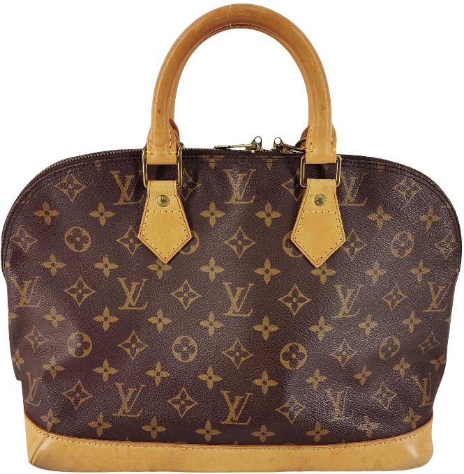 Louis Vuitton Alma Monogram Canvas MM Bruin
