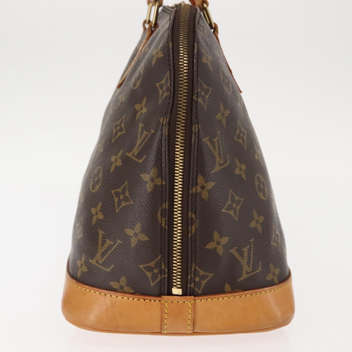 Louis Vuitton Louis Vuitton Alma Handbag Monogram Canvas MM Bruin