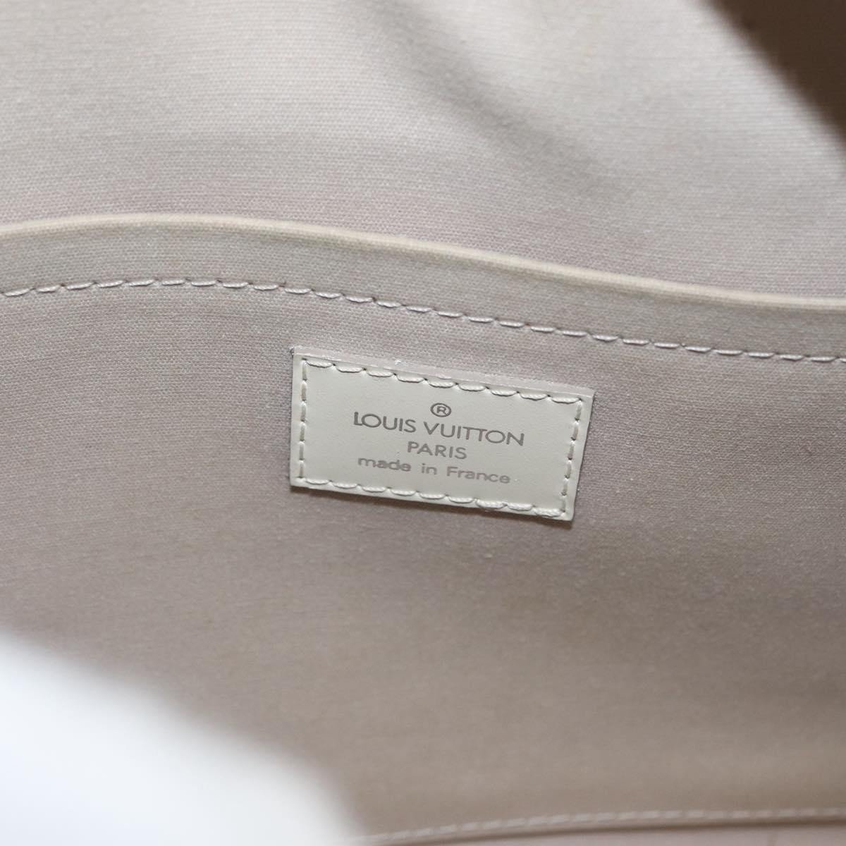 Louis Vuitton Louis Vuitton Montaigne Bowling Bag Epi Leather PM Wit