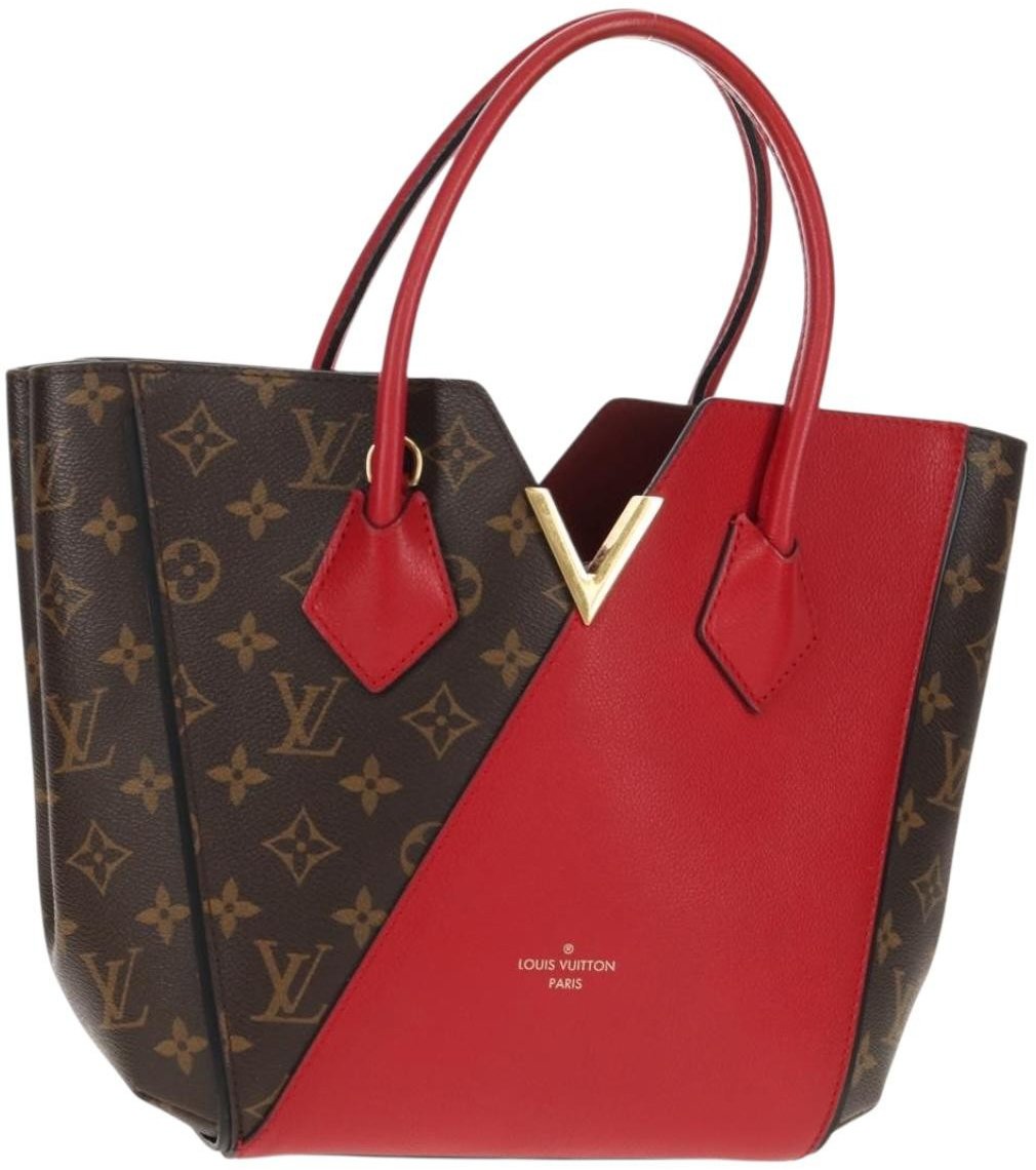 Louis Vuitton Louis Vuitton Kimono Handbag Monogram Canvas and Leather PM Rood