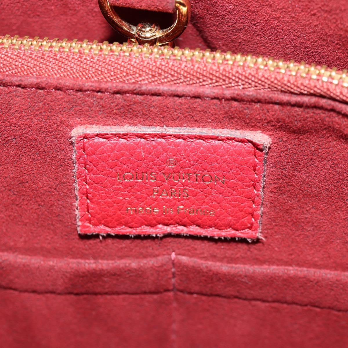 Louis Vuitton Louis Vuitton Kimono Handbag Monogram Canvas and Leather PM Rood