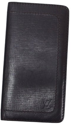 Louis Vuitton Louis Vuitton Neverfull Pochette Leather Large Zwart