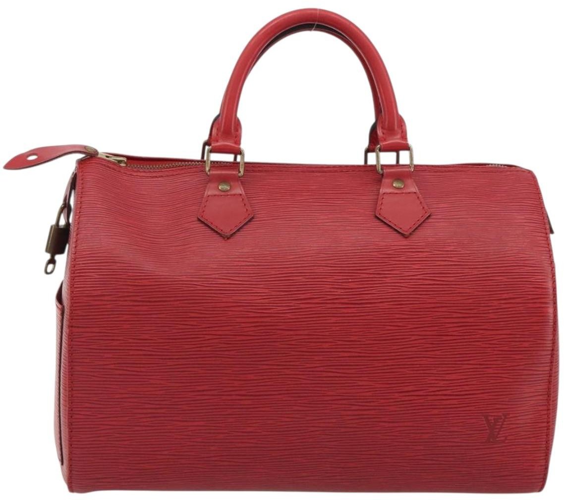 Louis Vuitton Speedy Epi Leather 35 Rood