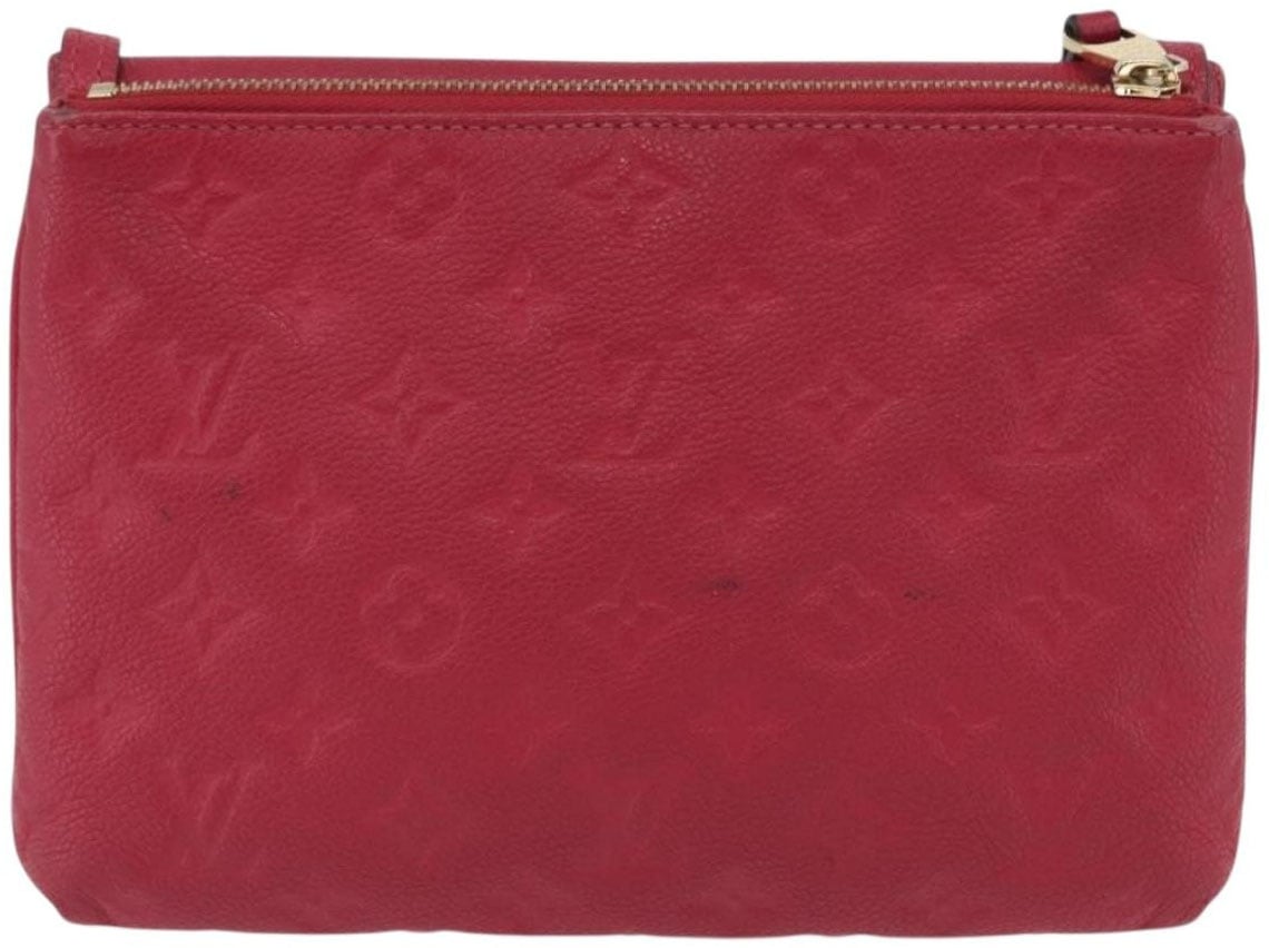 Louis Vuitton Louis Vuitton Twice Handbag Monogram Empreinte Leather Divers