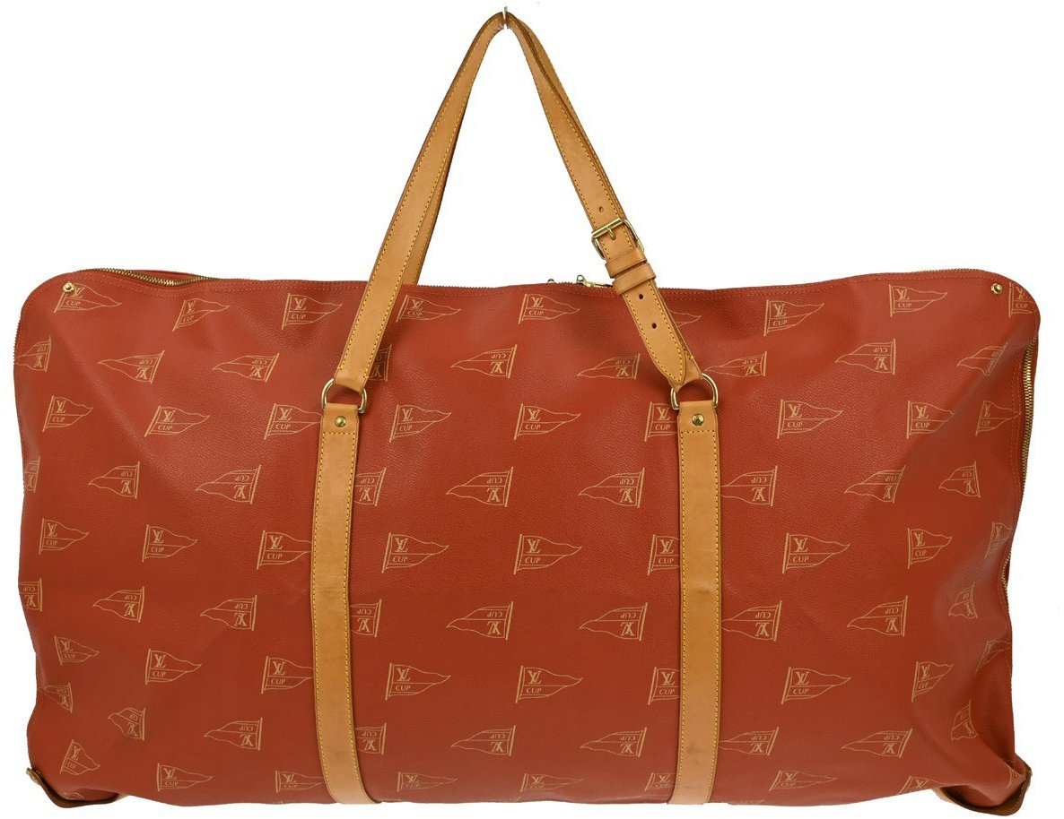 Louis Vuitton Louis Vuitton Cup Garment Cover Coated Canvas Rood