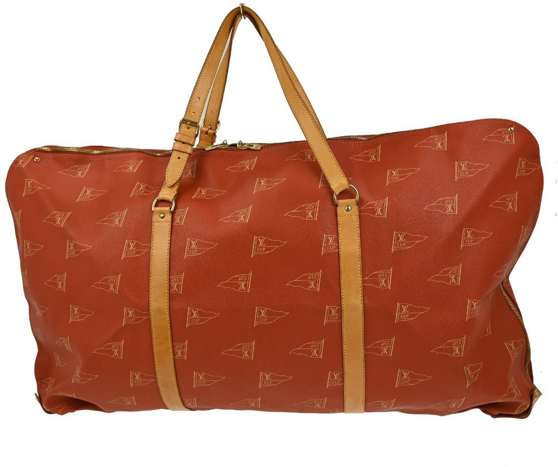 Louis Vuitton Louis Vuitton Cup Garment Cover Coated Canvas Rood