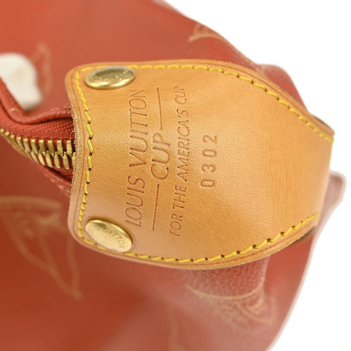 Louis Vuitton Louis Vuitton Cup Garment Cover Coated Canvas Rood