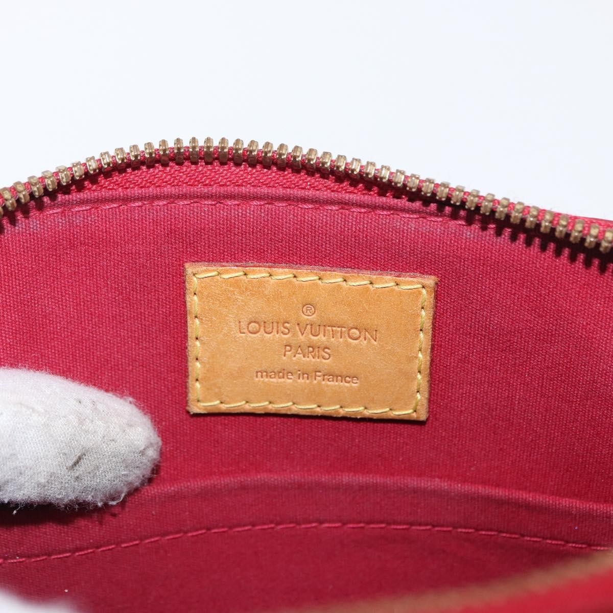 Louis Vuitton Louis Vuitton Alma Handbag Limited Edition Monogram Vernis Rayures BB Rood