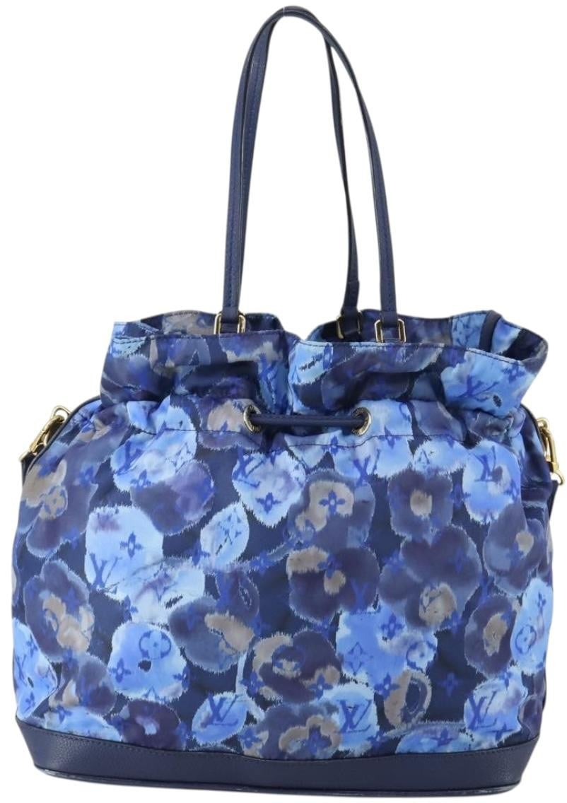 Louis Vuitton Louis Vuitton Noefull Handbag Ikat Nylon MM Roze