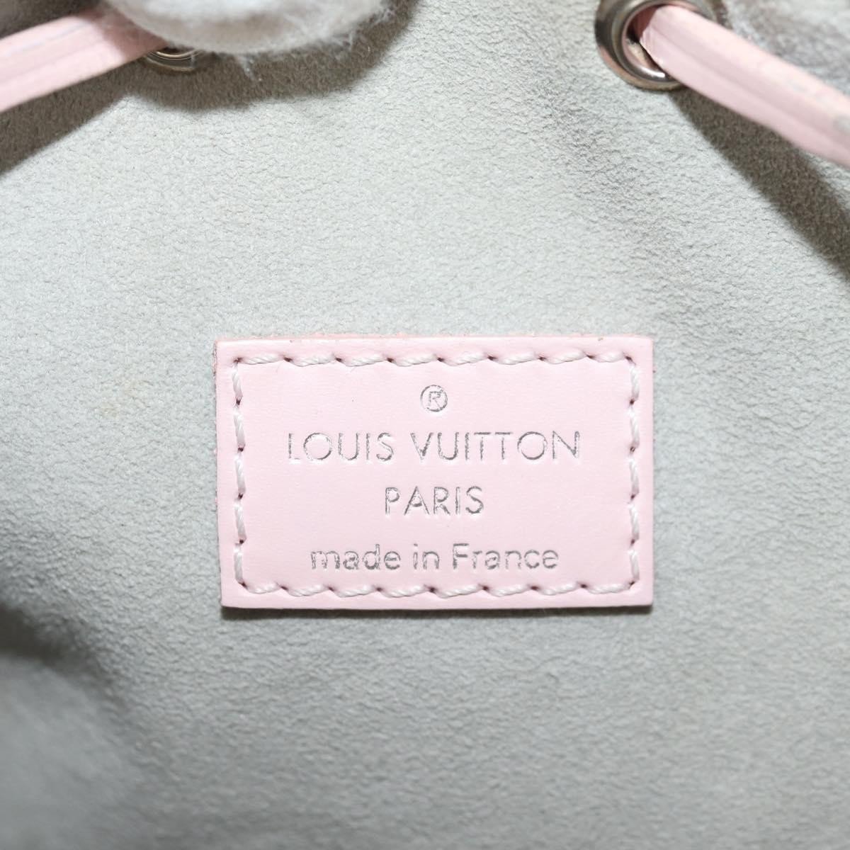Louis Vuitton Louis Vuitton Tricolor Noe Handbag Epi Leather Nano Roze