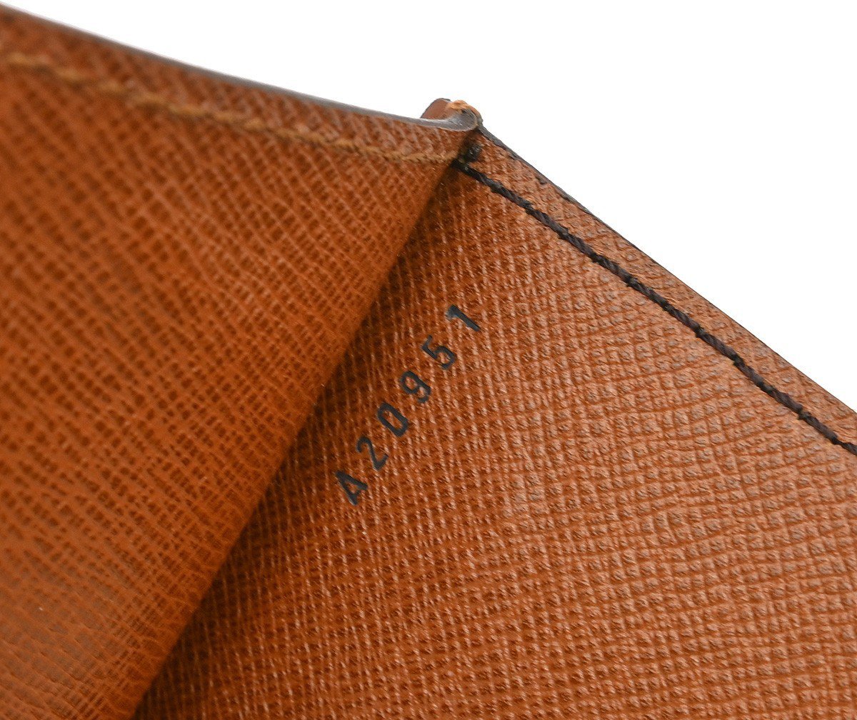 Louis Vuitton Louis Vuitton Monceau Handbag Monogram Canvas Bruin
