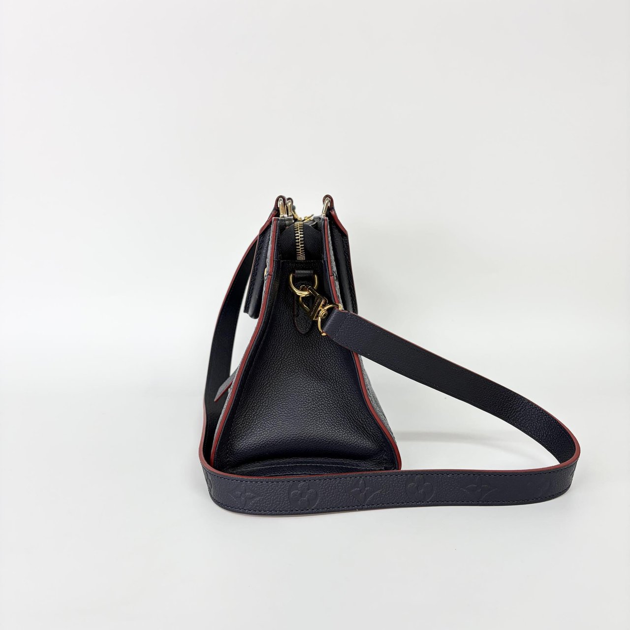 Louis Vuitton Sully Tote Monogram Empreinte Leather MM Rood