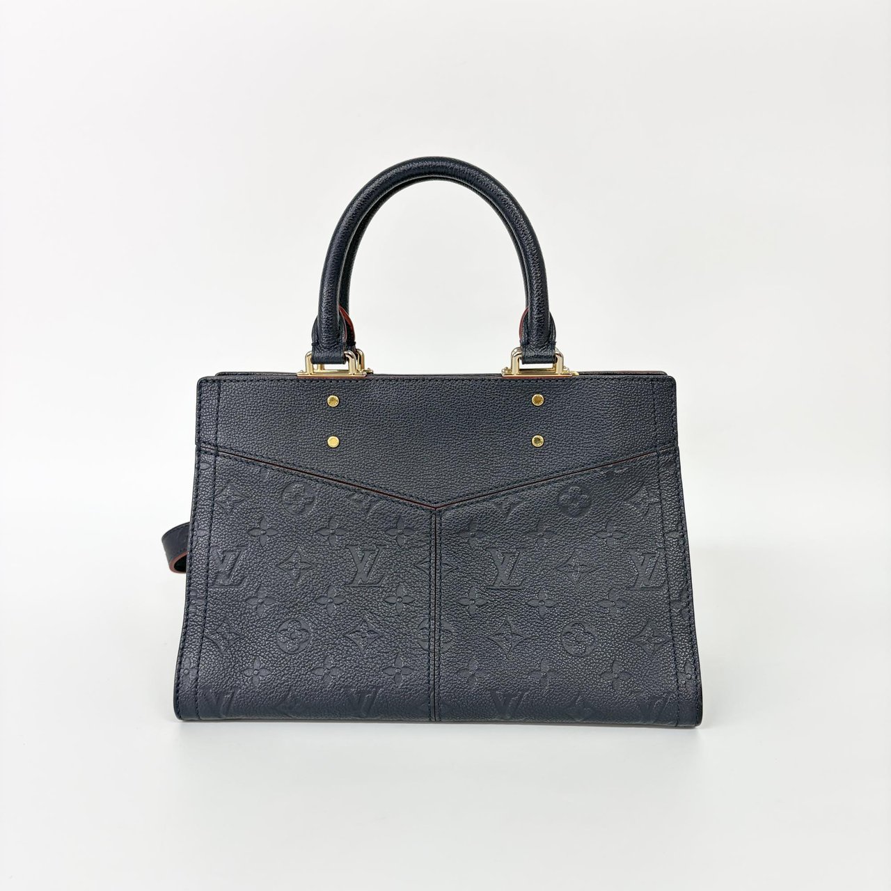 Louis Vuitton Sully Tote Monogram Empreinte Leather MM Rood