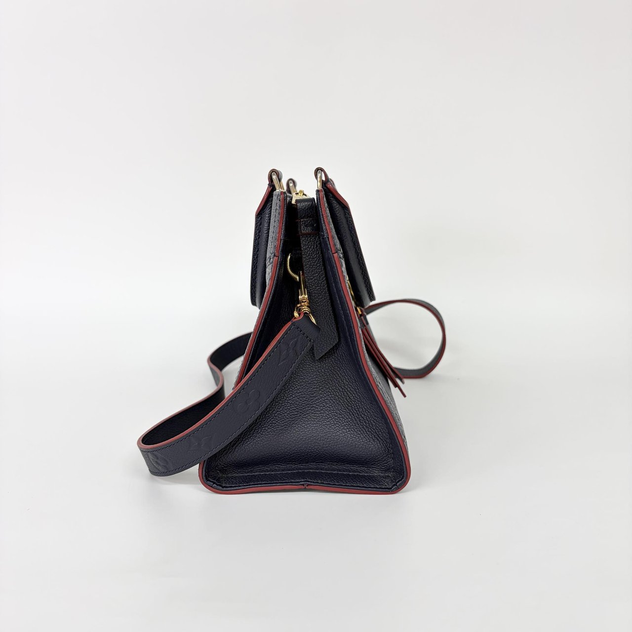 Louis Vuitton Sully Tote Monogram Empreinte Leather MM Rood