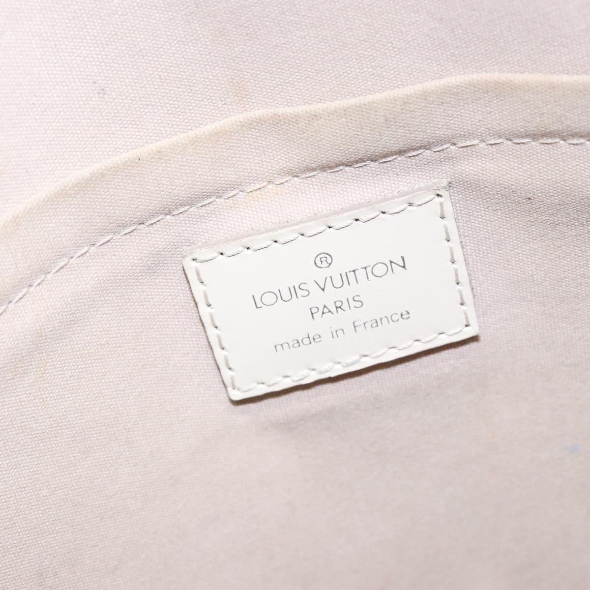 Louis Vuitton Louis Vuitton Madeleine Handbag Epi Leather GM Wit