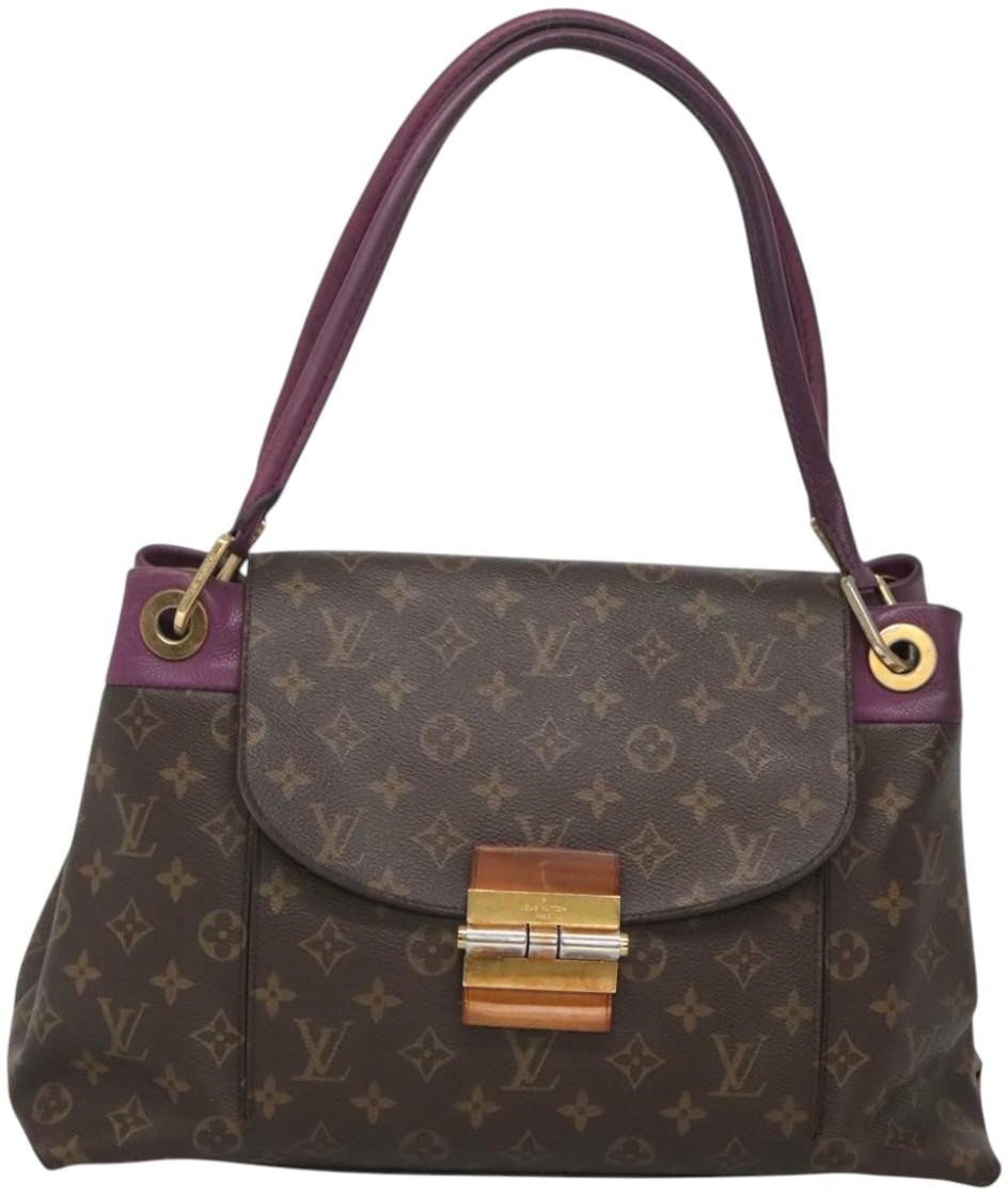 Louis Vuitton Louis Vuitton Olympe Handbag Monogram Canvas Bruin