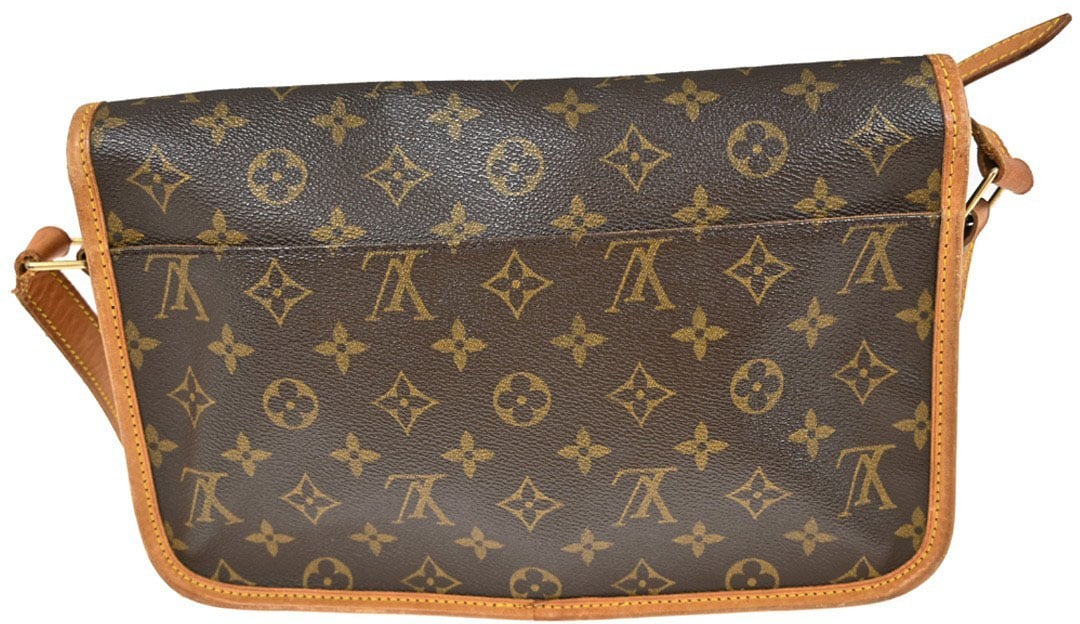 Louis Vuitton Louis Vuitton Sac Gibeciere Messenger Bag Monogram Canvas MM Bruin