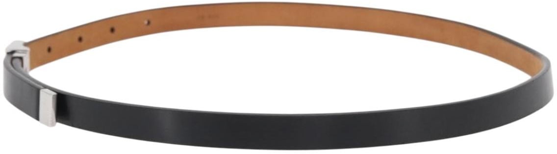 Louis Vuitton Louis Vuitton Carre Belt Leather Zwart