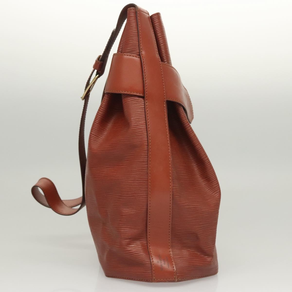 Louis Vuitton Louis Vuitton Vintage Sac d'Epaule Handbag Epi Leather GM Zwart