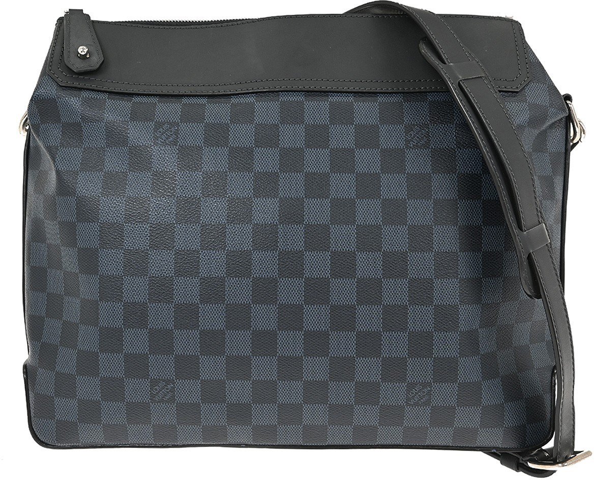 Louis Vuitton Louis Vuitton Greenwich Messenger Bag Damier Cobalt Zwart