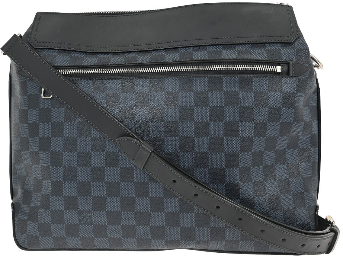 Louis Vuitton Louis Vuitton Greenwich Messenger Bag Damier Cobalt Zwart