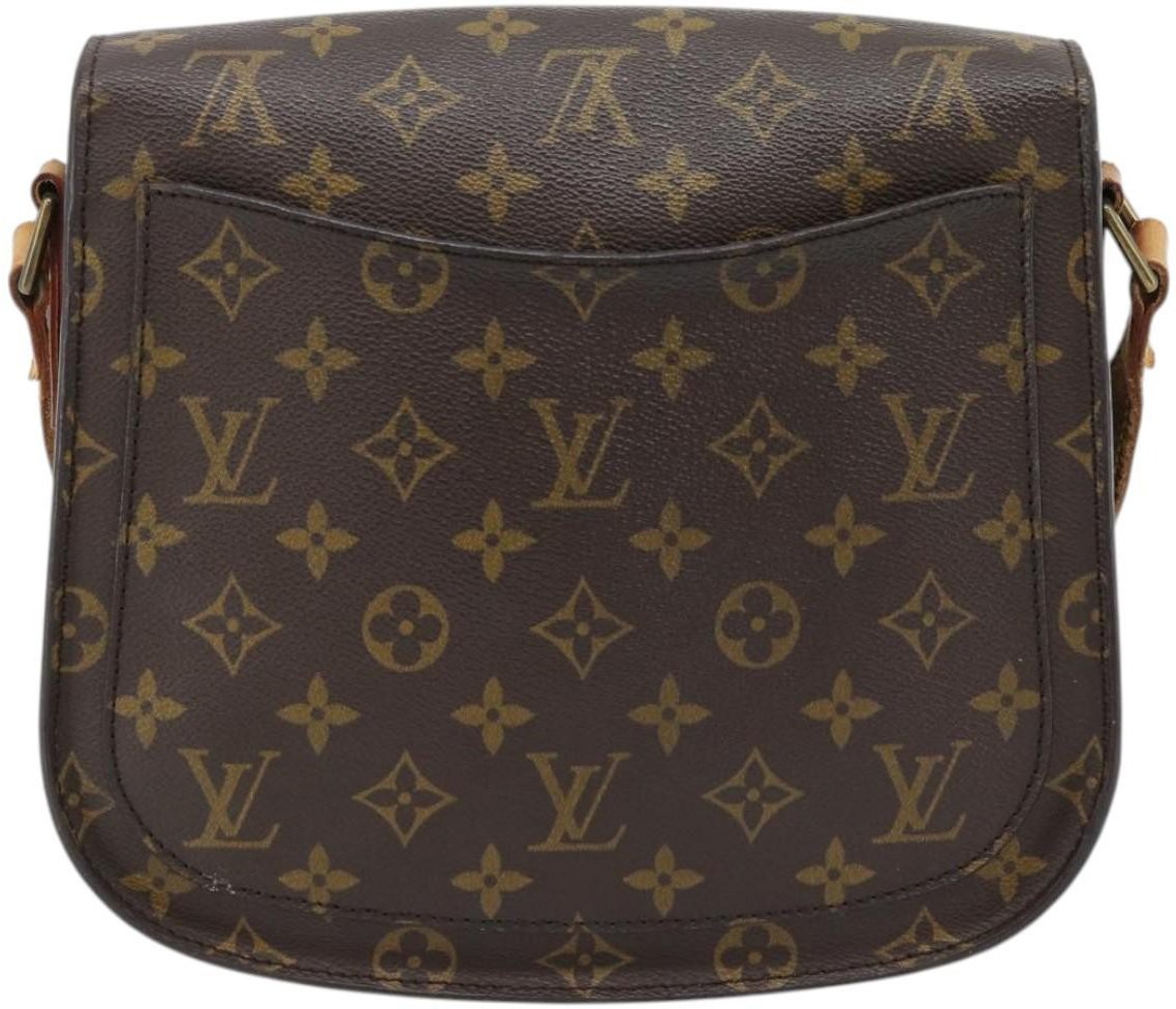 Louis Vuitton Saint Cloud Handbag Monogram Canvas GM Bruin