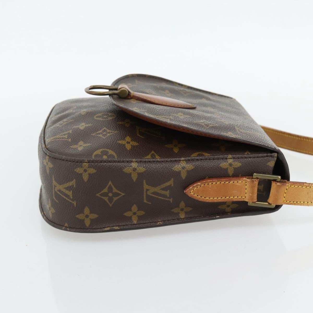 Louis Vuitton Saint Cloud Handbag Monogram Canvas GM Bruin