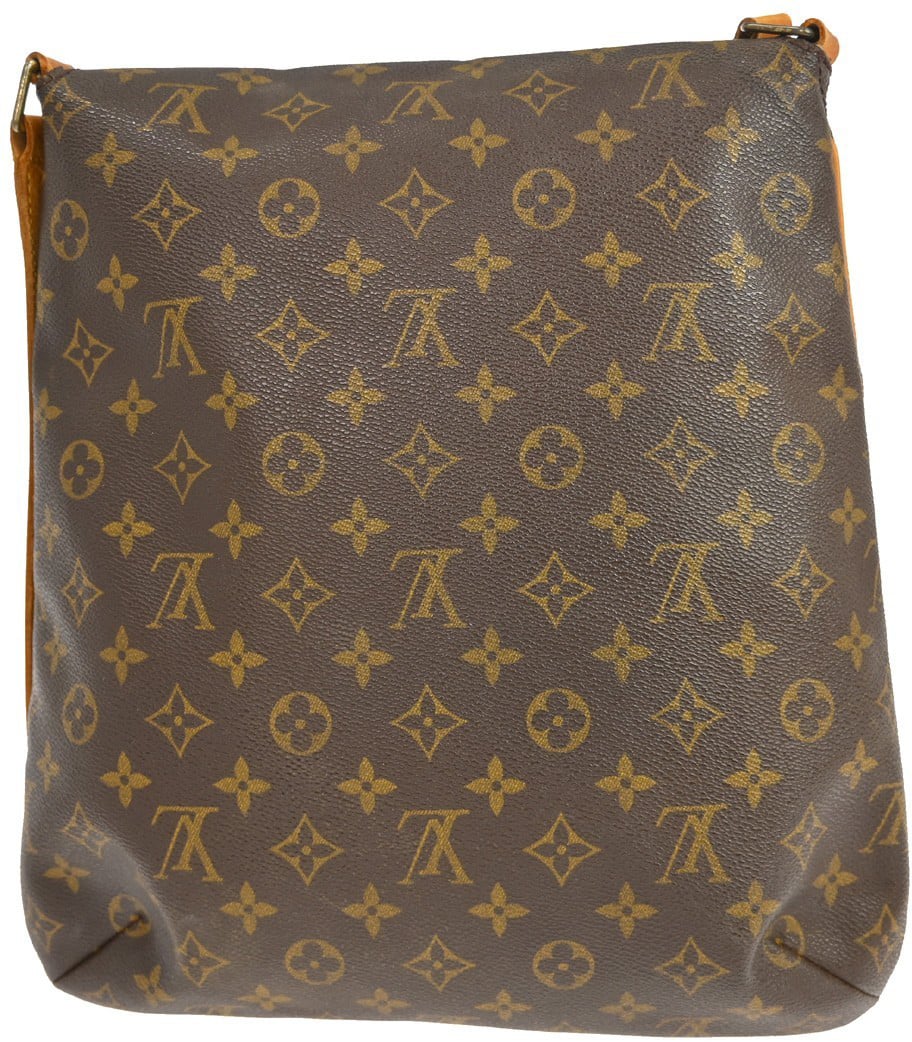 Louis Vuitton Musette Handbag Monogram Canvas medium Bruin