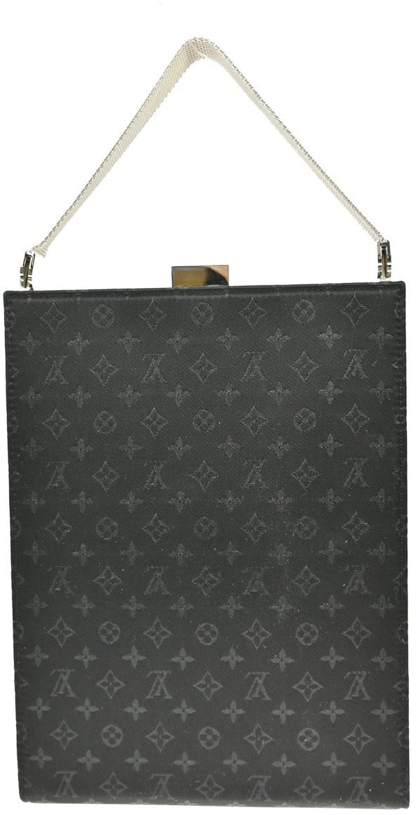 Louis Vuitton Louis Vuitton Saint Ange Handbag Monogram Satin GM Zwart