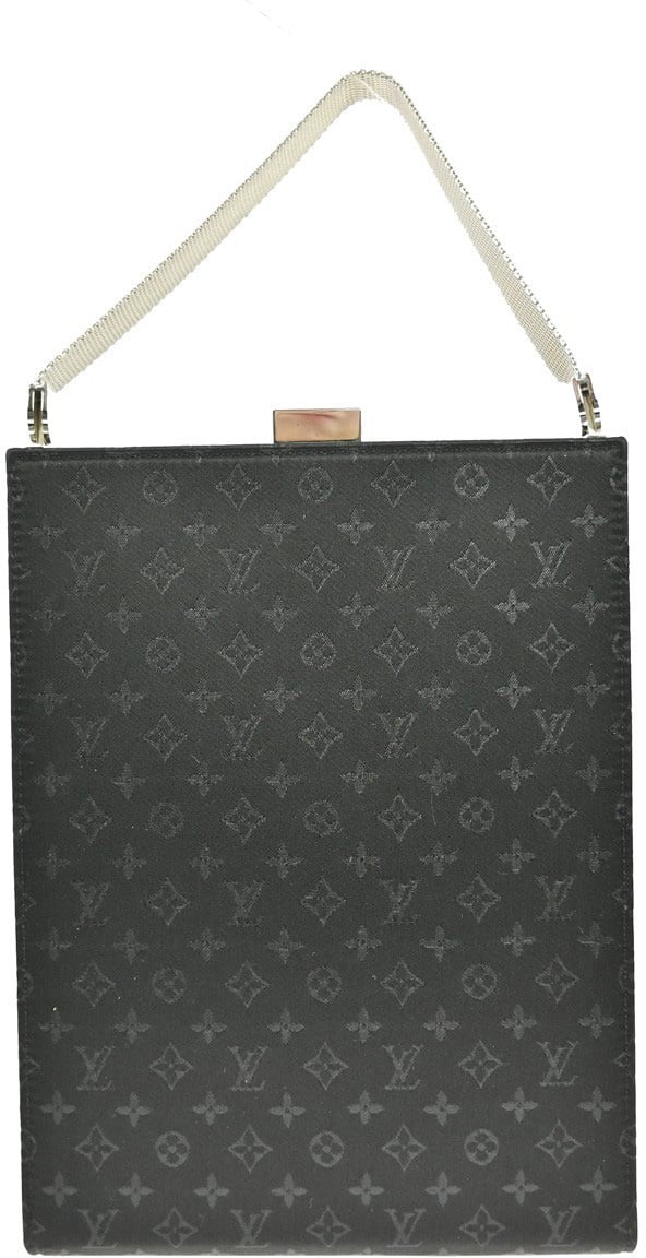 Louis Vuitton Louis Vuitton Saint Ange Handbag Monogram Satin GM Zwart
