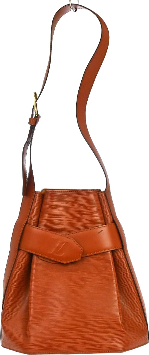 Louis Vuitton Vintage Sac d'Epaule Handbag Epi PM Bruin