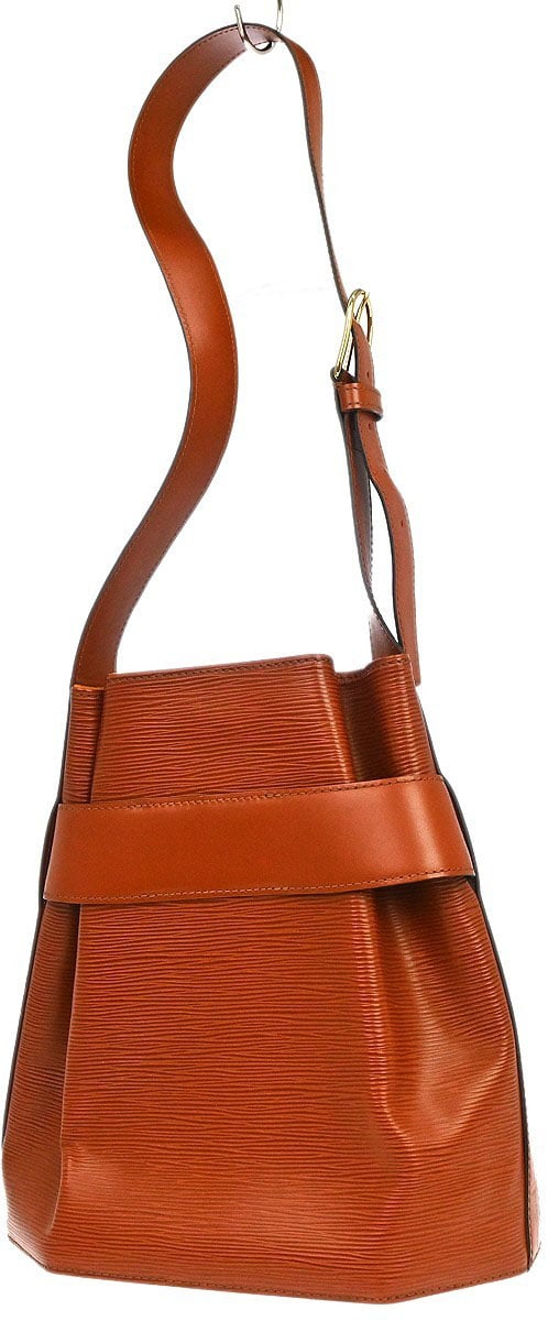 Louis Vuitton Vintage Sac d'Epaule Handbag Epi PM Bruin