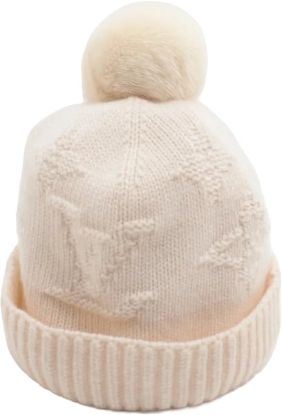Louis Vuitton Louis Vuitton Bonnet Beanie Cachemire medium Wit