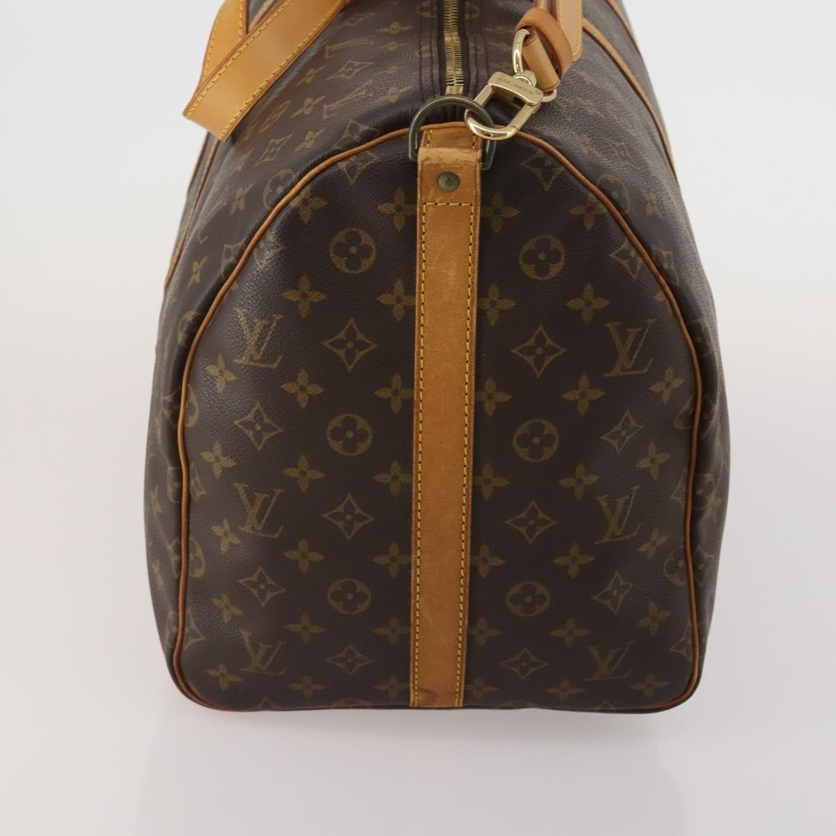 Louis Vuitton Keepall Bandoulière Canvas 60 Bruin