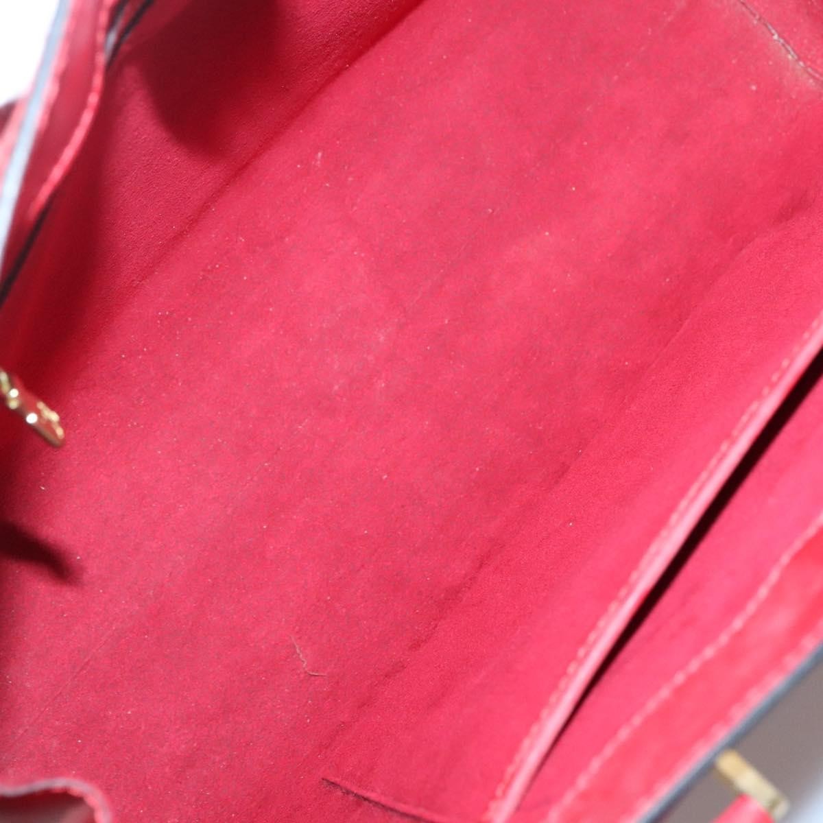 Louis Vuitton Louis Vuitton Duplex Bag Epi Leather Rood