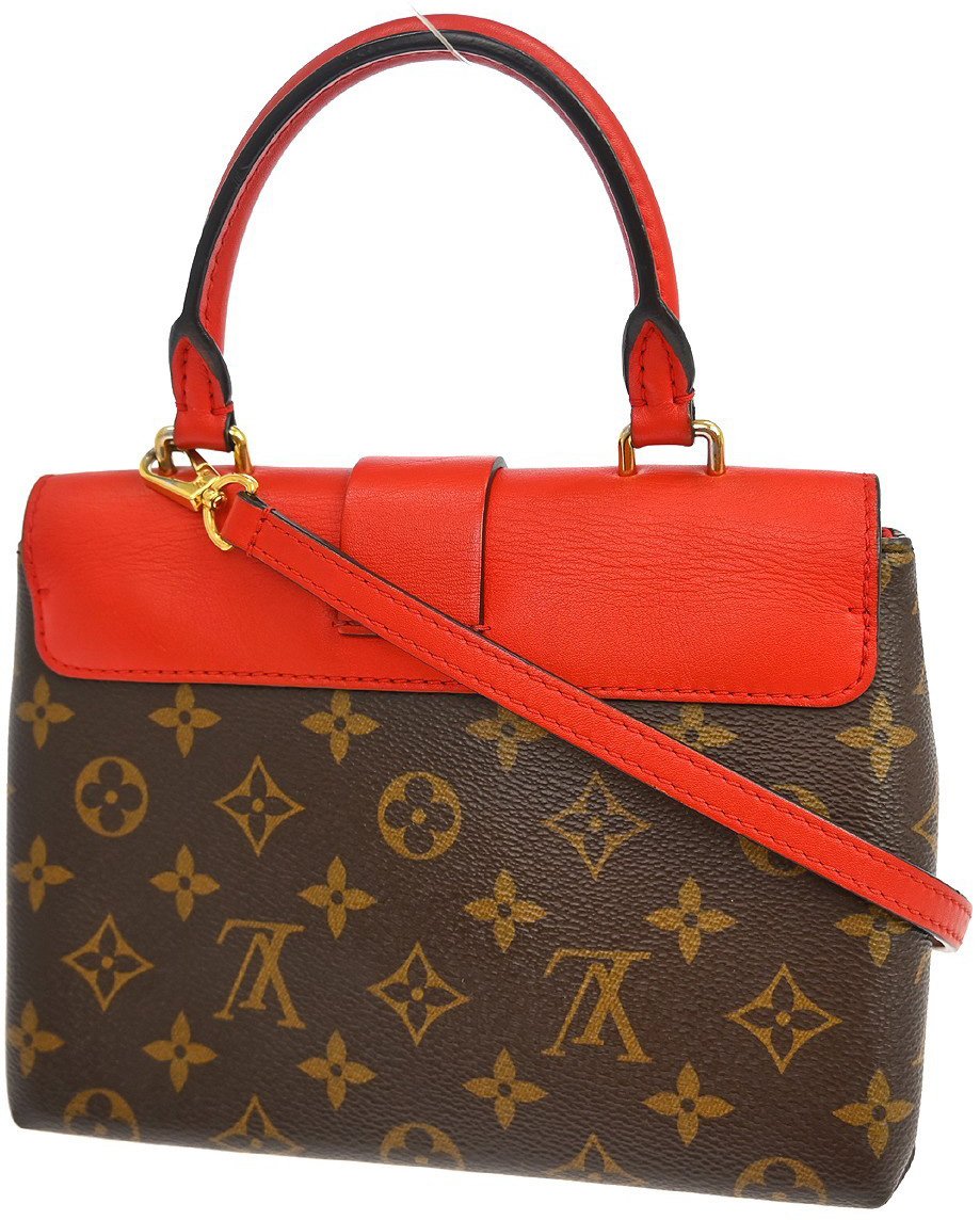 Louis Vuitton Locky Monogram Canvas with Leather BB Bruin